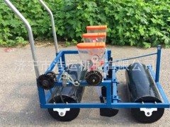 人力手推小粒种子精播机 中草药单双粒多行精密播种机 蔬菜播种机