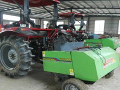 胜津SJ优质小麦秸秆饲料打捆机湖羊青储打捆机报价小麦打捆机牧草打捆机厂家