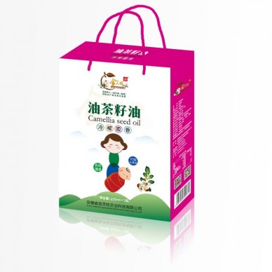 金天柱无机油茶籽油250ml*2礼盒(冷榨原香)