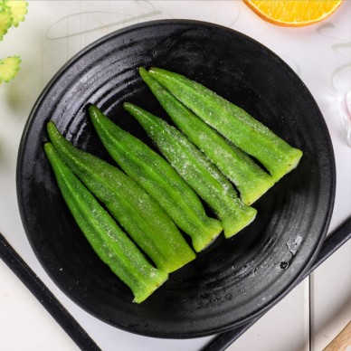 速冻秋葵 冷冻秋葵速冻食品 速冻蔬菜 新鲜蔬菜冷冻 厂家直销