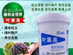 叶果亮桶肥 花果肥料叶面肥 葡萄专用肥料液体肥