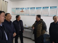 农业农村部农产质量量安全中心王子强副主任在我鹤壁市调查调研农产质量量安全义务