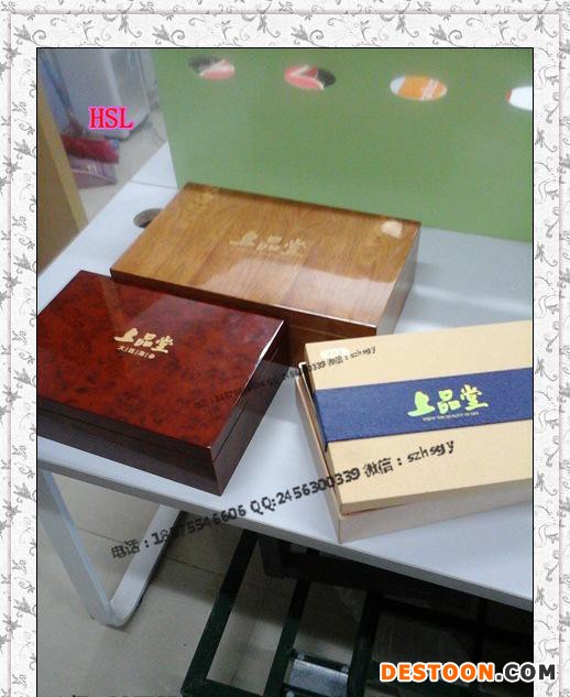 獐子岛海参木盒 上品堂海参盒 海宴堂海参礼盒 财神岛海参盒订