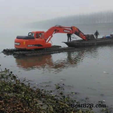 孝感市周边水上挖掘机出租河道疏浚