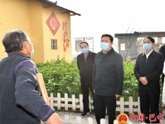 罗增斌到通江县调研督导农村疫情防控、重点项目复工、脱贫攻坚和春耕消费义务