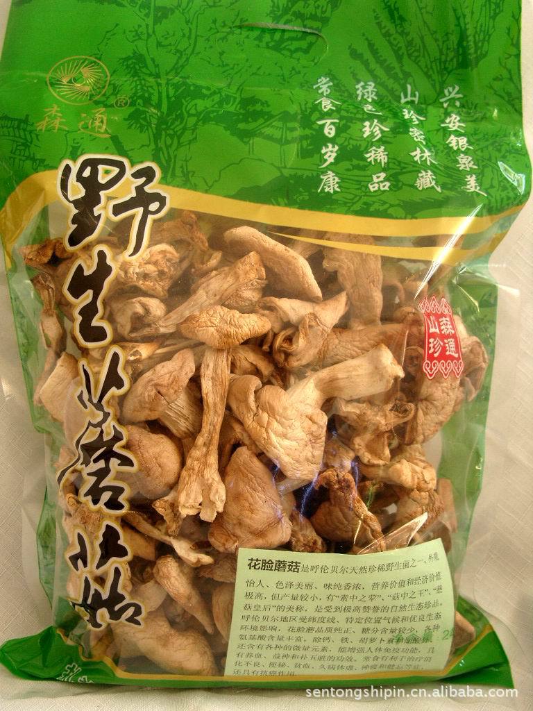 食用菌之王，紫花脸蘑菇，大兴安岭野生原生态产品